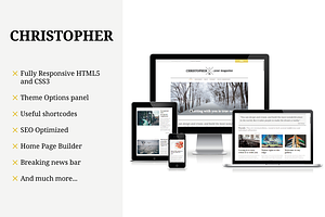 Christopher-Magazine WordPress Theme