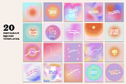 Instagram Quotes Illustrator +Canva, a Social Media Template by The Gypsy Goddess (Thumbnail 2 of 7)