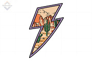 Retro Desert Sublimation Bundle, an Illustration by DiamondShop (Thumbnail 7 of 21)