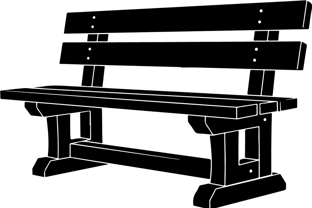 Park Bench Silhouette Vector Bundle, an Illustration by Designs_River (Photo 11 of 16)
