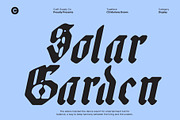CS Marlone Drawn, a Blackletter Font by Craft Supply Co. (Thumbnail 6 of 8)