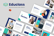 Educlass - Education & Online Course, a Presentation Template by Biwarastudio (Thumbnail 1 of 5)