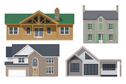 Flat Stylised Houses, an Object Graphic by Industrial Artworks (Thumbnail 3 of 3)