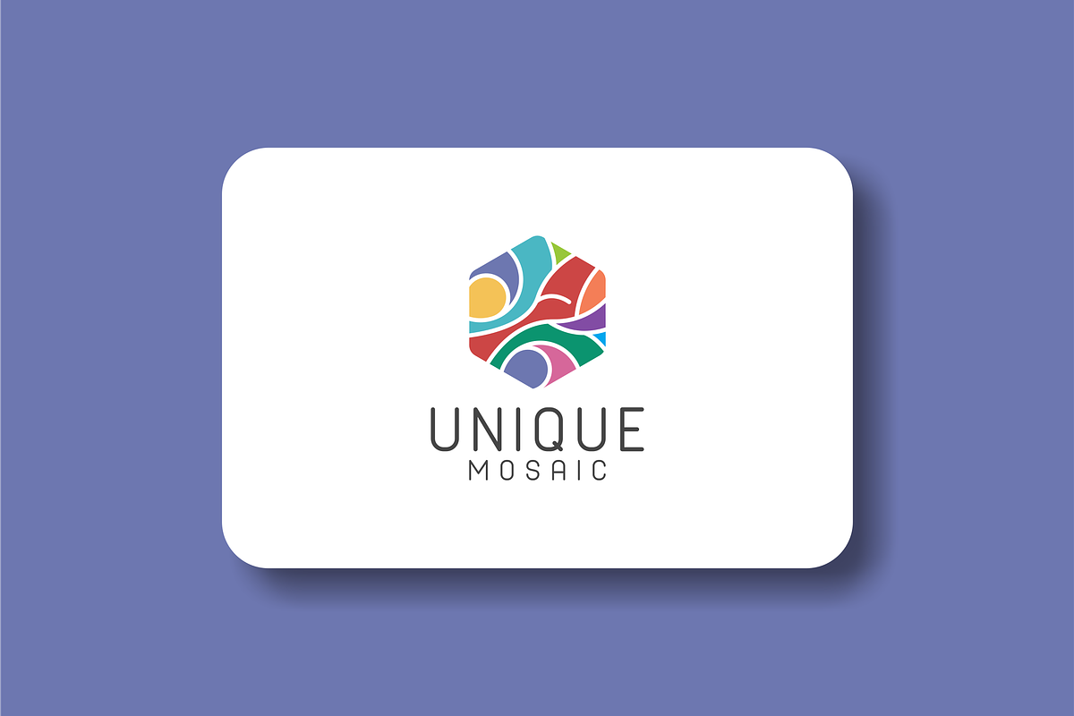 Colorful Hexagon Mosaic Tree Logo, a Branding & Logo Template by EndR_ID (Photo 1 of 4)