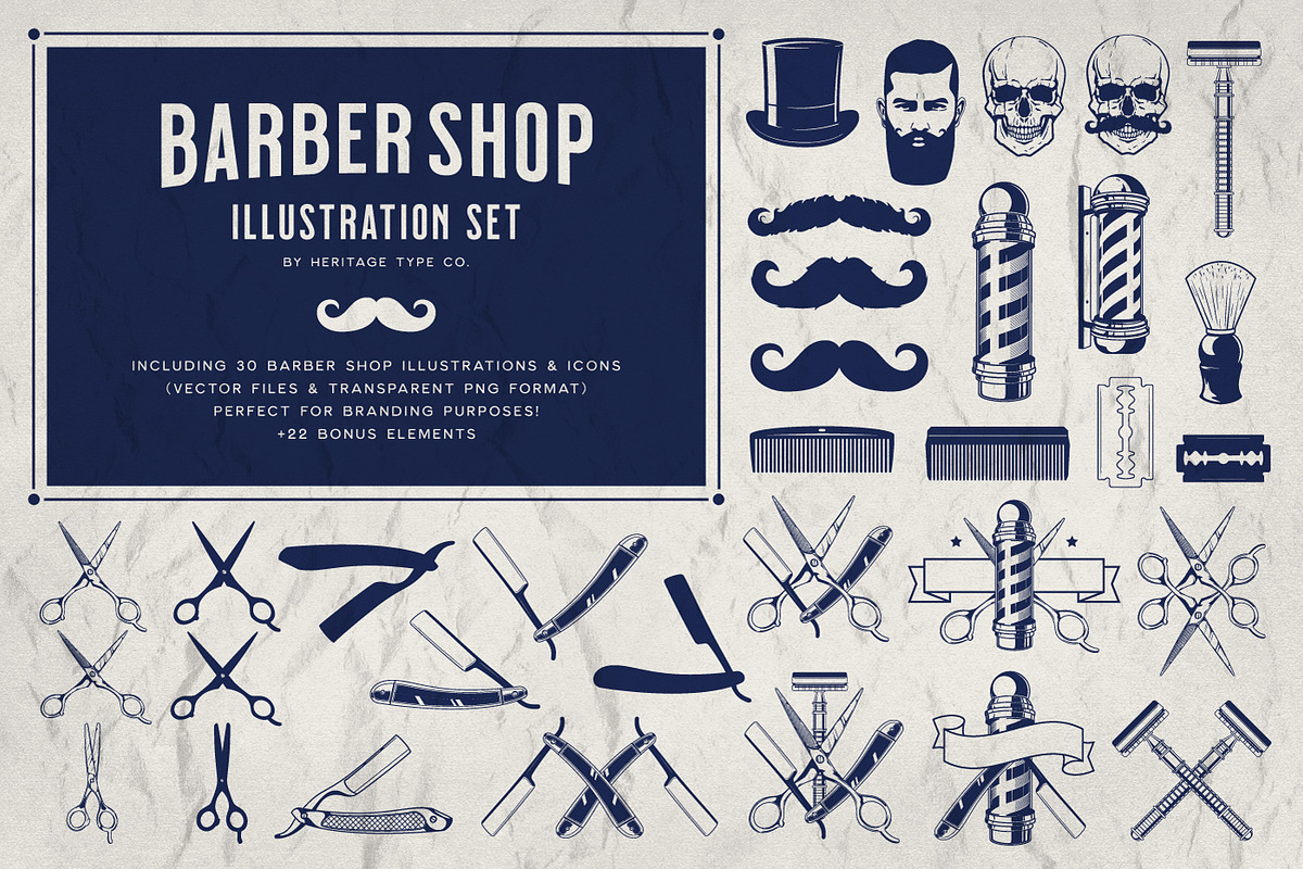 The Heritage Illustration Bundle, a Graphic by Heritage Type Co. (Photo 13 of 16)