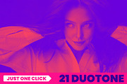 21 Duotone Effects, an Action Add-On by PSD Action (Thumbnail 10 of 22)