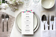 Party Flags Wedding Suite, an Invitation Template by Elegrad Design Agency (Thumbnail 6 of 11)