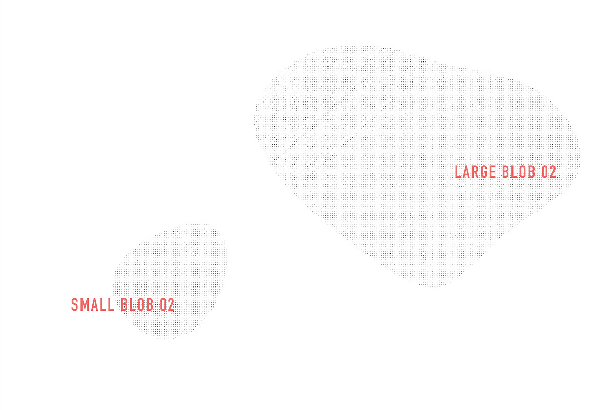 Halftone Blob Textures, a Texture Graphic by GhostlyPixels (Photo 6 of 14)