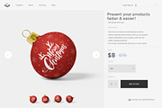 Christmas Ball Mock-up, a Product Mockup by Branda Keeps (Thumbnail 12 of 17)