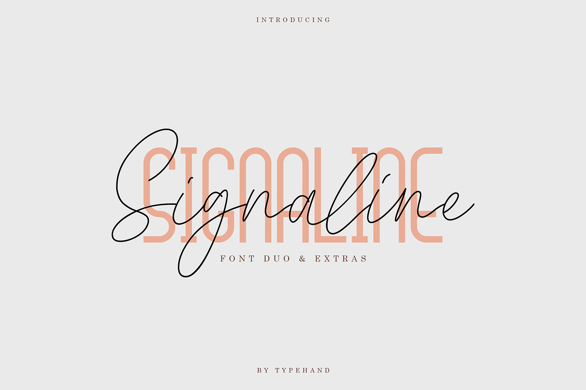 Signaline - Font Duo + Extras