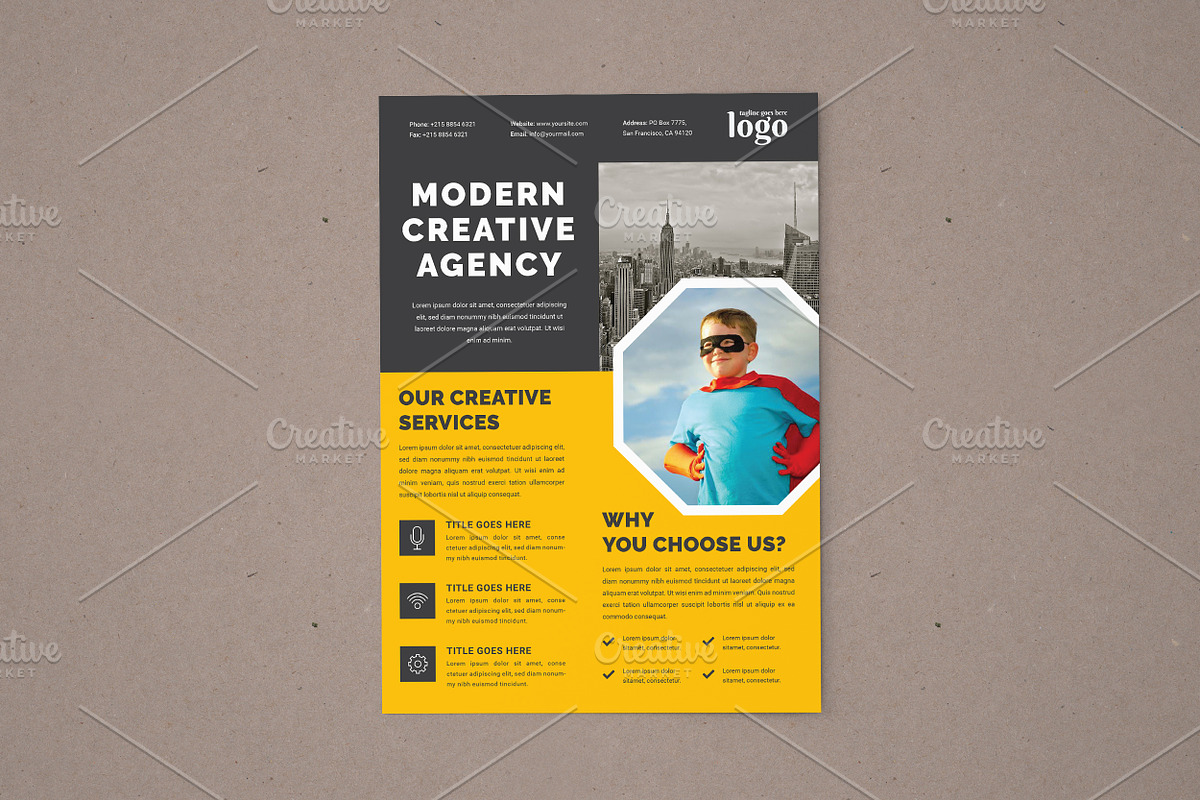 Flyer Template, a Flyer Template by Alice_s (Photo 4 of 10)