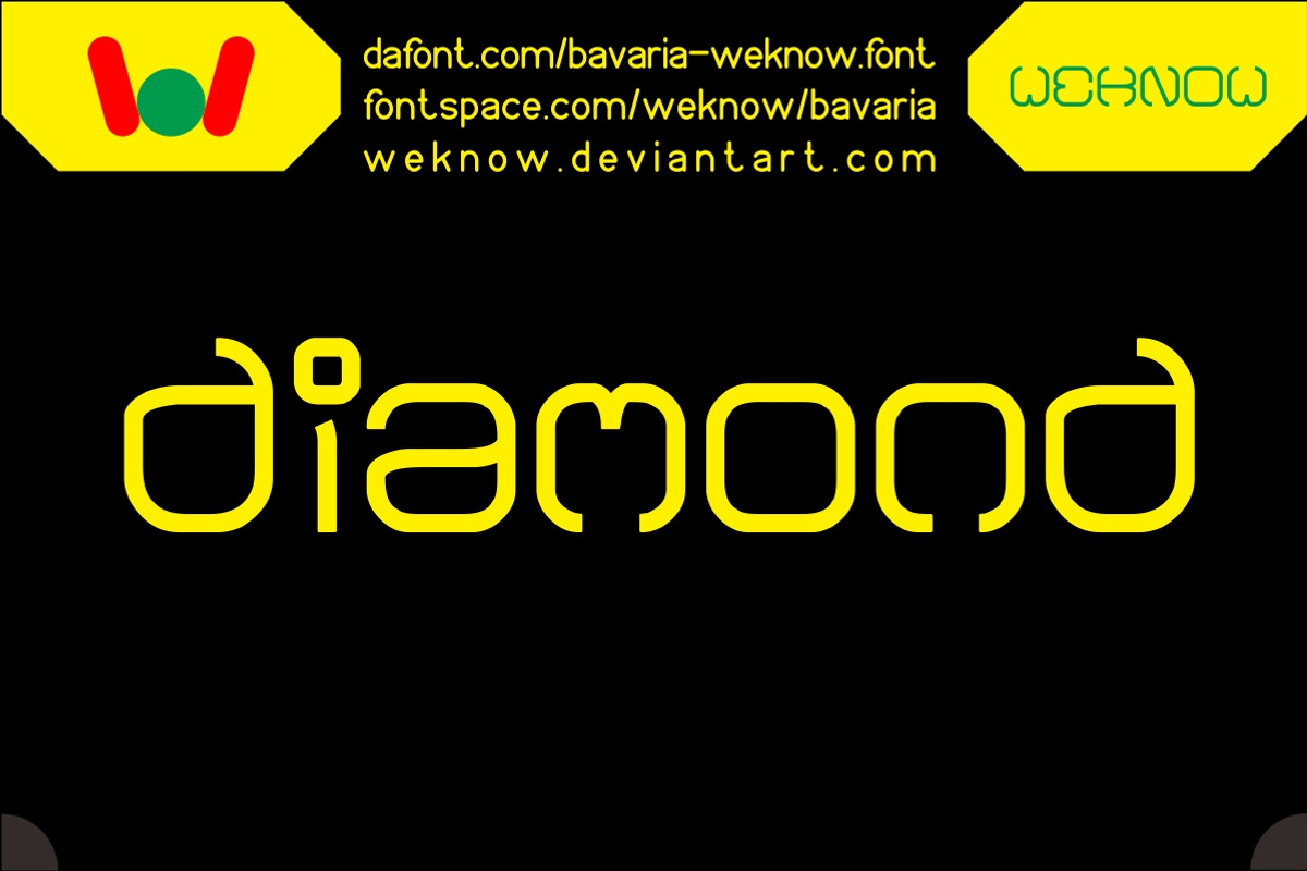 bavaria font preview 3
