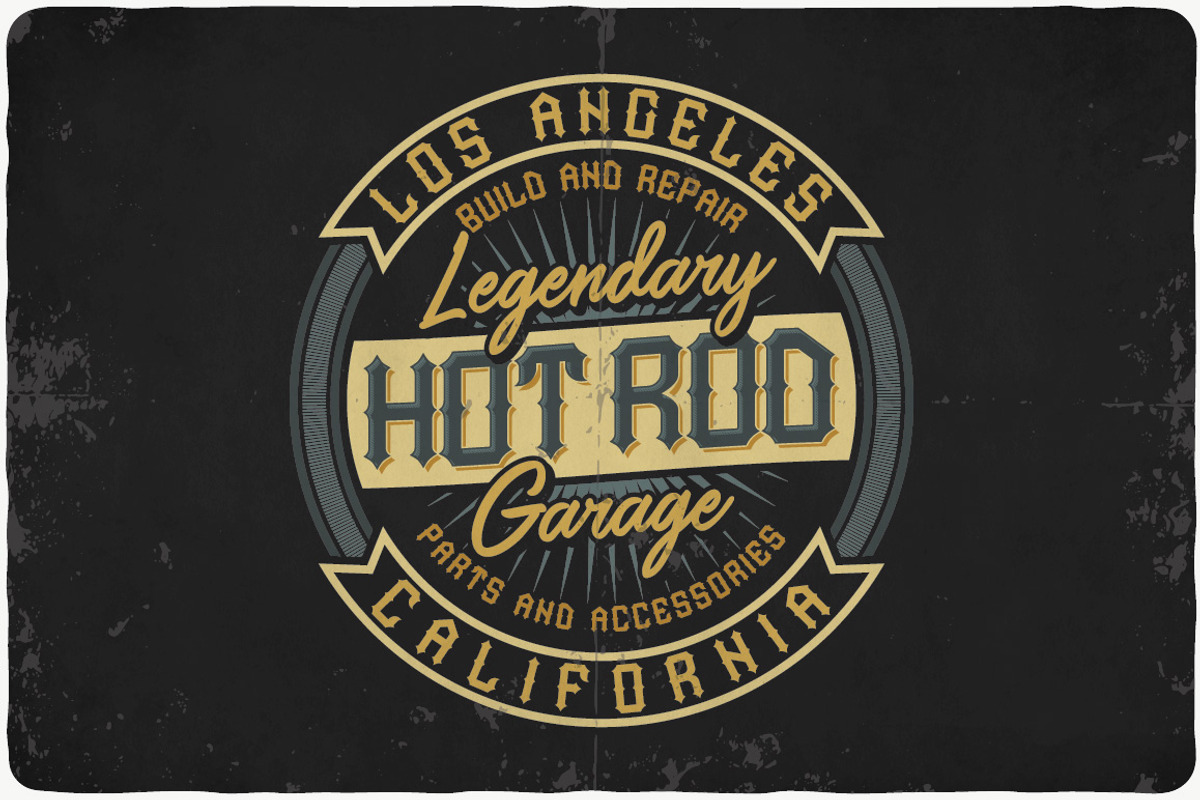 Wild Land typeface preview 4