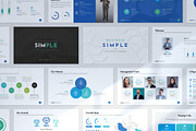 Simple PowerPoint Template, a Presentation Template by White Graphic (Thumbnail 1 of 16)