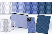 knitted cozy pattern collection, a Pattern Graphic by angychan (Thumbnail 2 of 3)
