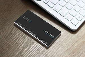 Clean Travel Business Card