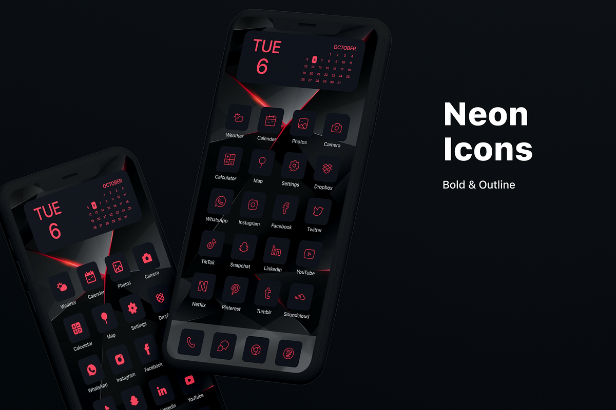 iOS 14 Minimal Icon Set, an Icon by Ghostpixel (Photo 2 of 11)