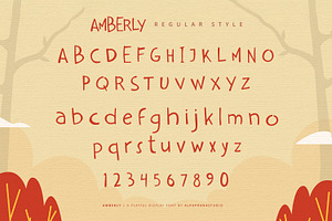 Amberly - Display Font