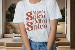 Fall Mama Mini Spice SVG Design