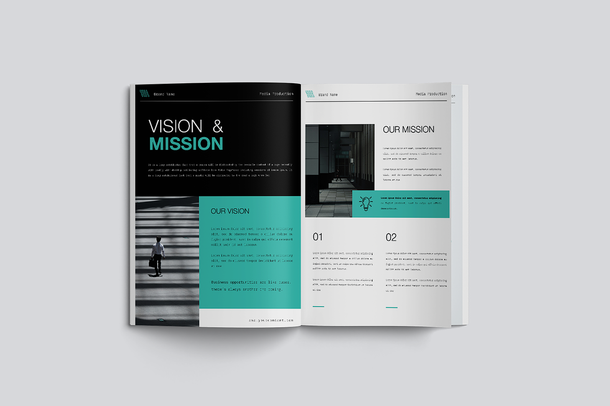 Project Business Proposal Template, a Brochure Template by TMint Play (Photo 5 of 8)
