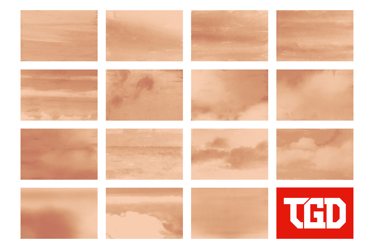 Watercolor Gradients - Textured, a Texture Graphic by Tim Gould Design (Photo 4 of 5)