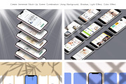ALL 3D iPHONE MOCK-UP BUNDLE VOL-7, an iPhone Mockup by Graphicsworld125 (Thumbnail 6 of 21)
