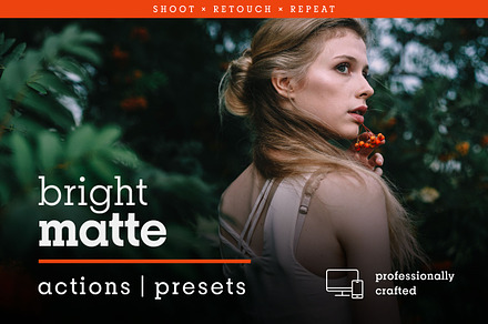 Bright Matte - Actions and Presets, a Preset Add-On by Hydrozi Presets