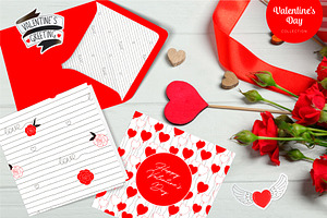 Cute Valentines Day Graphic Set