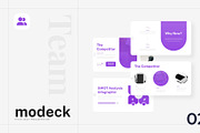 Modeck – Pitch Deck Google Slides, a Presentation Template by Ermedia Studio (Thumbnail 4 of 8)