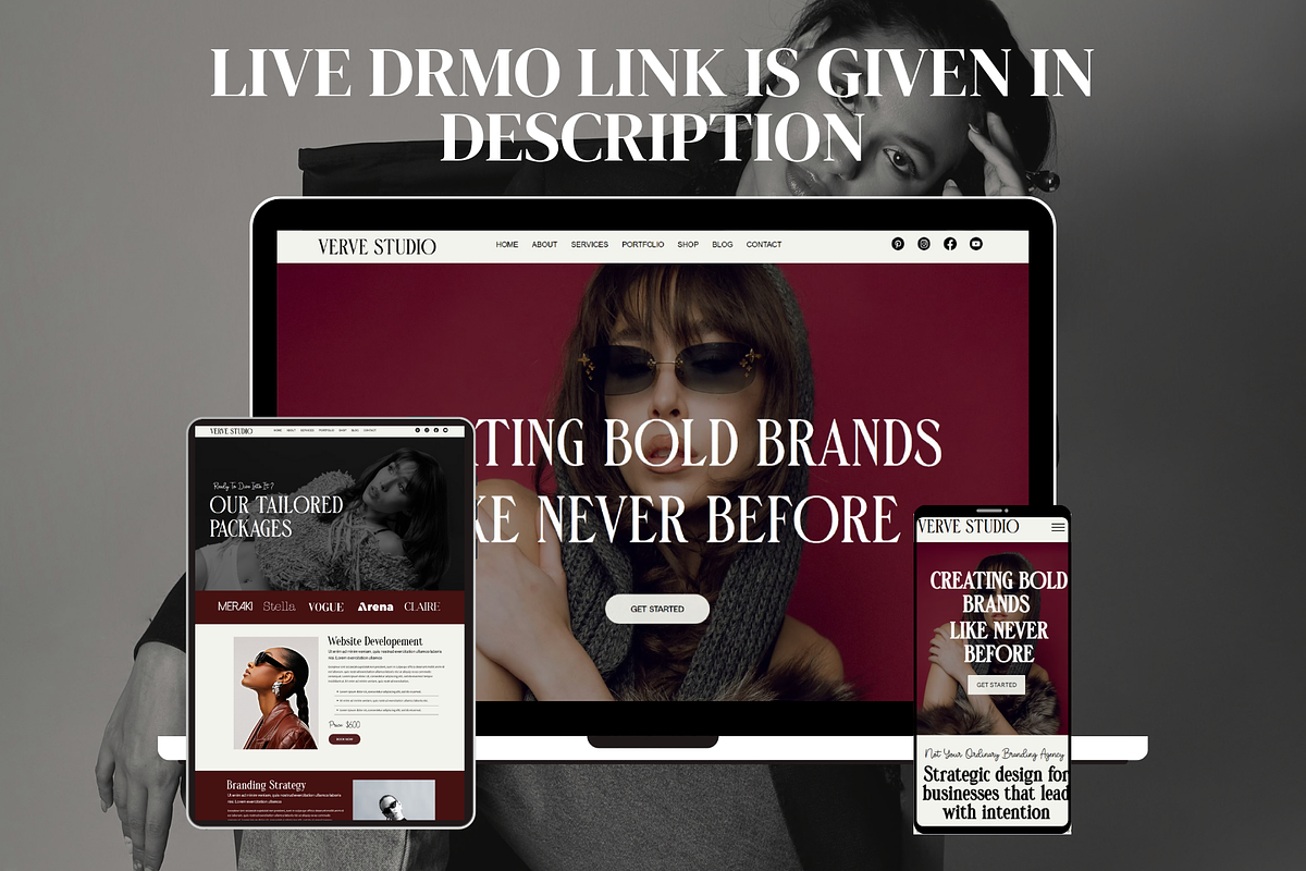 Luxury Wix Studio Website Template, a Wix Template by AdvertFox (Photo 7 of 10)