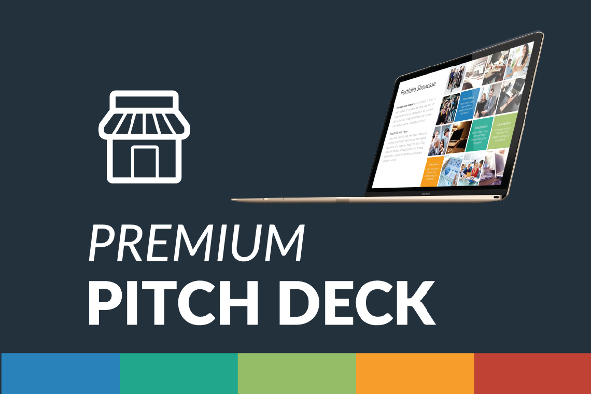 Premium Pitch Deck Template, a Presentation Template by GreenDesign (Photo 4 of 5)