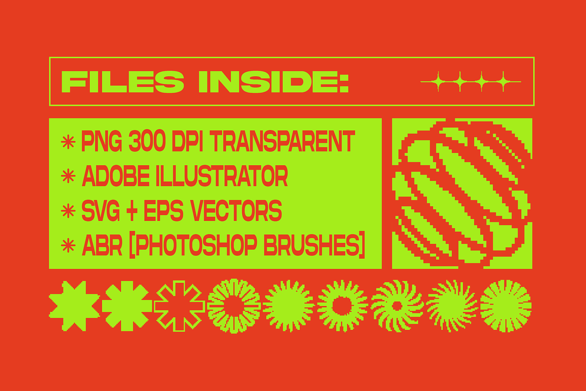 DIGITAL BRUTALISM Volume 1, an Object Graphic by Fivehead Studio (Photo 4 of 7)