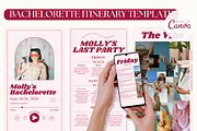 Pink Digital Bachelorette Itinerary, an Invitation Template by Story Native (Thumbnail 1 of 9)