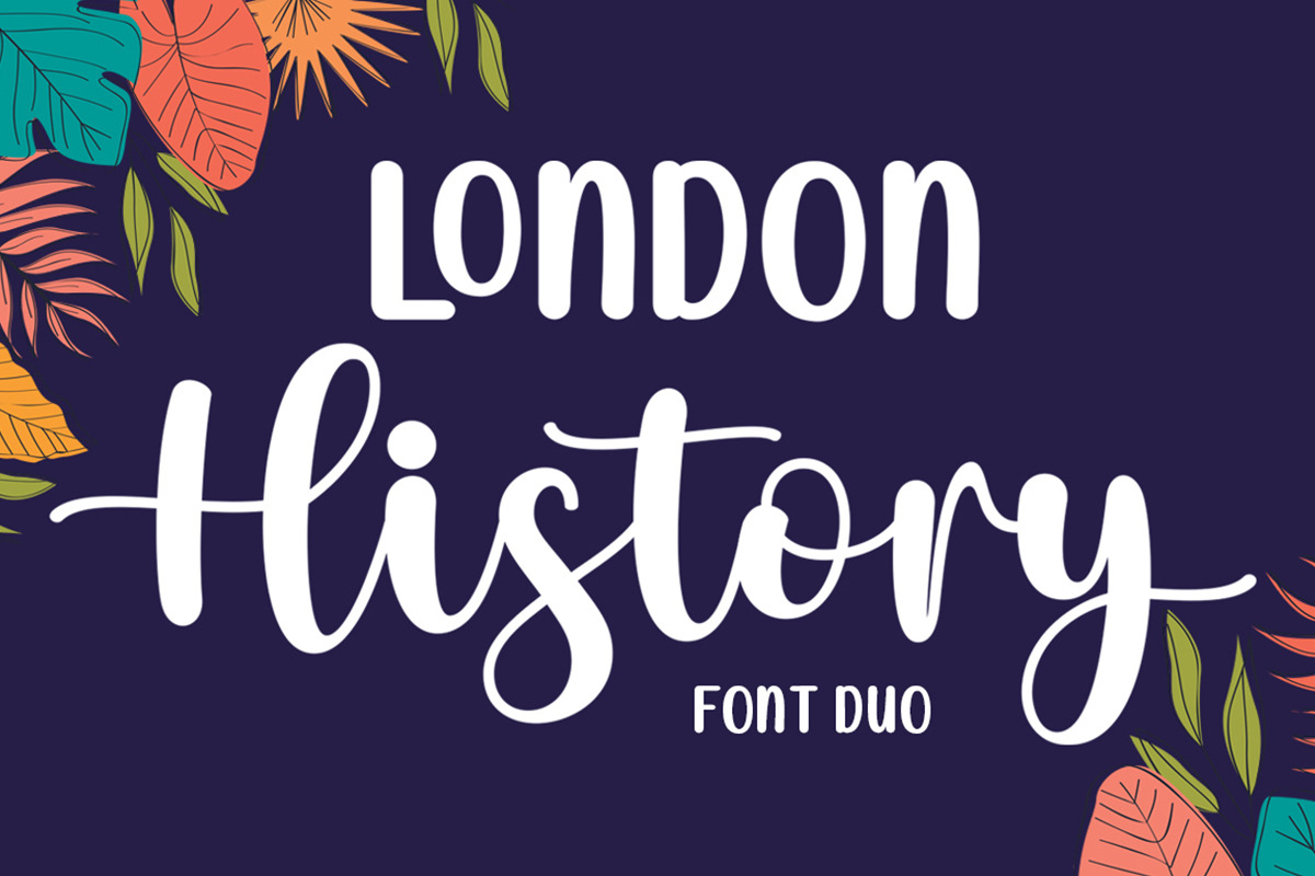 London History - Font Duo, a Script Font by Attract Studio (Photo 9 of 9)