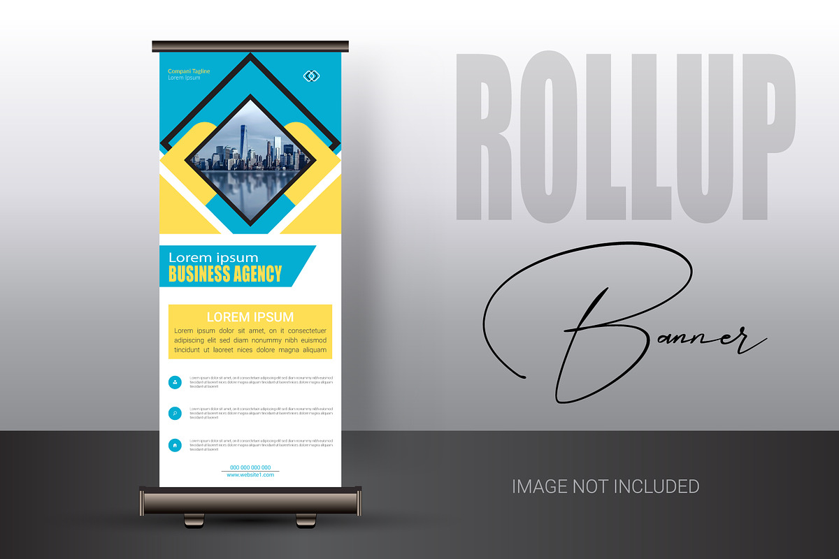 Business Roll-up Banner Bundle, a Poster Template by hkmonir (Photo 2 of 3)