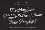 Dountyland - Monoline Script, a Script Font by Letterhend Studio (Thumbnail 2 of 8)