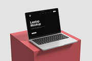 MacBook Pro 14-inch Mockup Set, a Mac Mockup by graphiccrew (Thumbnail 7 of 8)