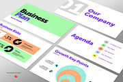 Business Plan Slide Deck Template 1, a Templates & Theme by White Owl (Thumbnail 1 of 5)