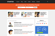 Starter - WP Blog Coupon Theme, a WordPress Template by Happy Themes Shop (Thumbnail 1 of 3)
