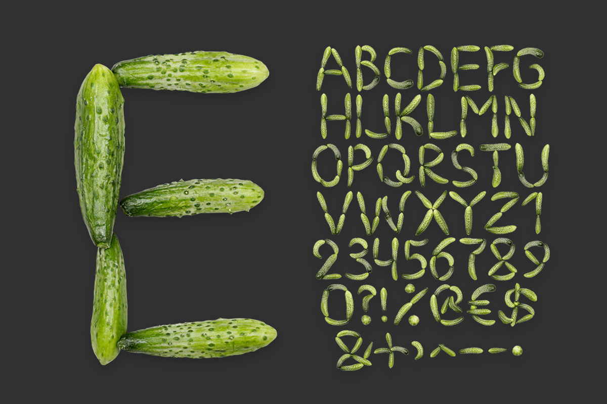 Cucumber Font, a Serif Font by Handmadefont (Photo 2 of 8)