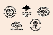 The Botany Lab Logo Templates, a Branding & Logo Template by ClayStudio (Thumbnail 8 of 10)
