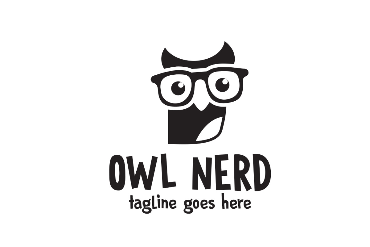 Owl Nerd, a Branding & Logo Template by Xelm (Photo 2 of 5)