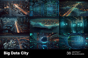 Bid data City - 38 images, a Background Graphic by Handmadefont (Thumbnail 4 of 9)