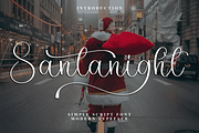 Santanight, a Handwritten Font by FreshTypeINK (Thumbnail 1 of 8)