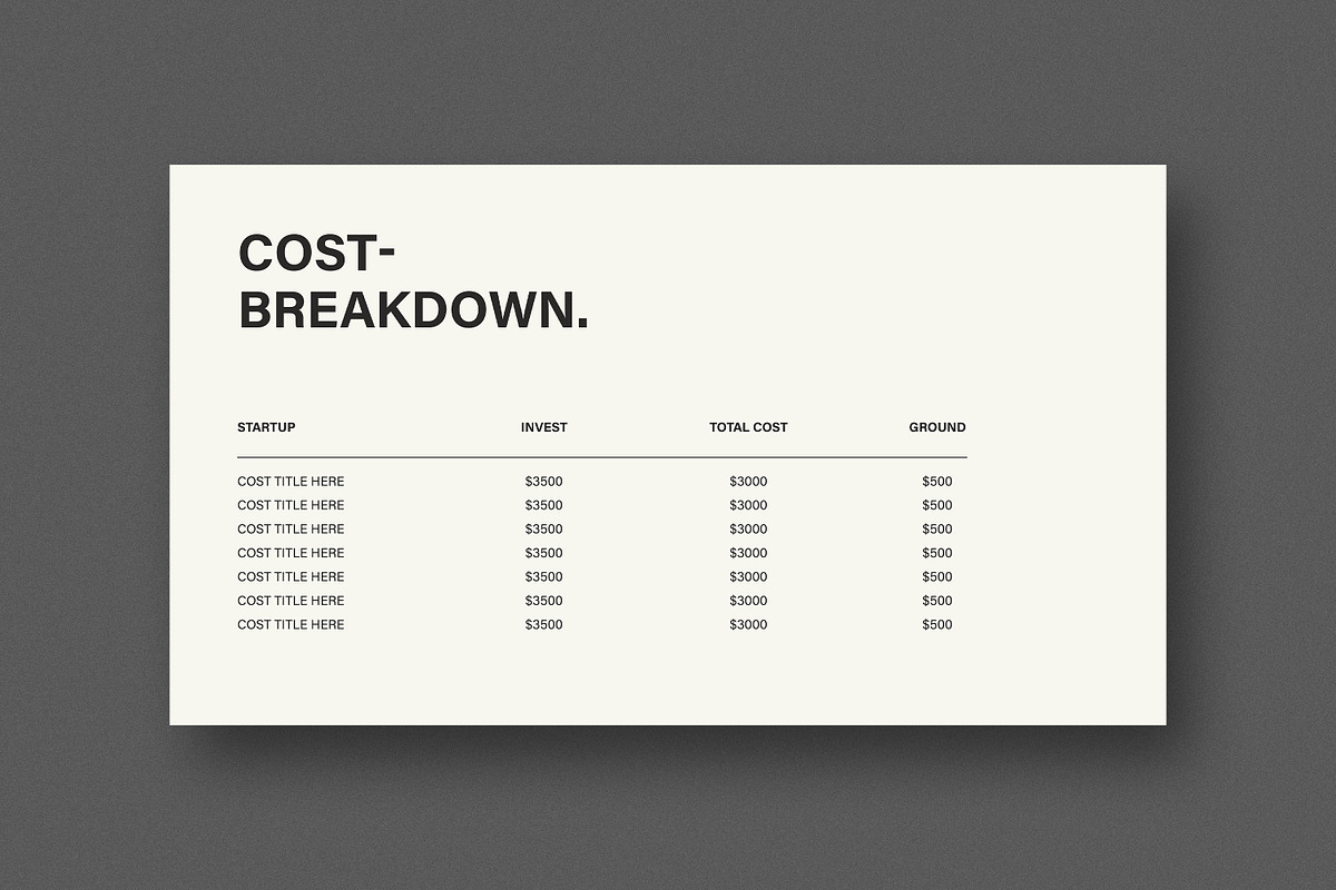 Brand Proposal Presentation Template, a Presentation Template by Artisan Vibes (Photo 6 of 10)