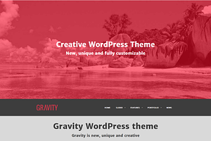 Gravity - Creative Business Theme