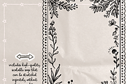 Cottagecore Borders, Frame Set, an Object Illustration by The October Creative (Thumbnail 3 of 6)