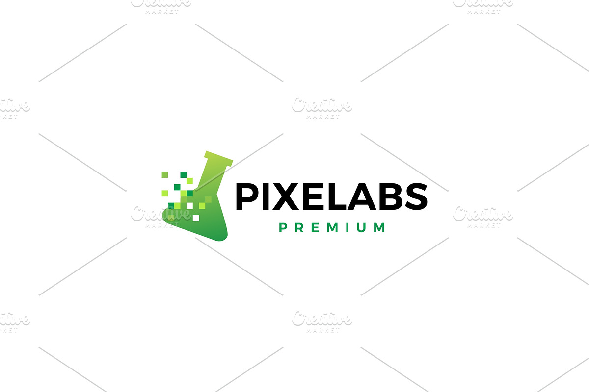 pixel labs digital logo vector icon, a Branding & Logo Template by ...