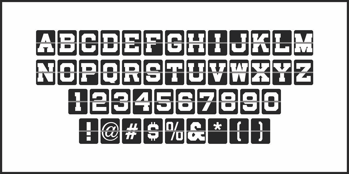 Sportsboard JNL, a Font by Jeff Levine Fonts (Photo 3 of 5)