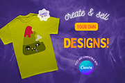 Spooky & Cute Candy Corn Clip Art, a Graphic by CherithDrawsThings (Thumbnail 5 of 7)